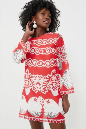 Red Lace Stevie Dress