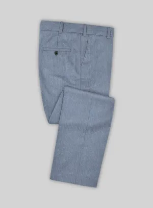 Reda Denim Light Blue Wool Pants