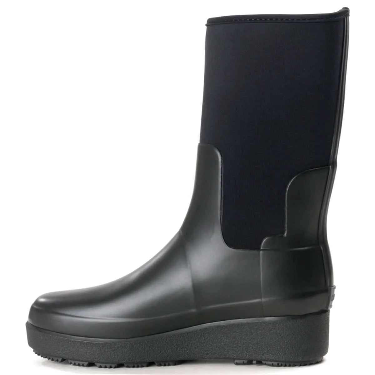 Refined Creeper Neo Rubber Women's Short Wellington Boots