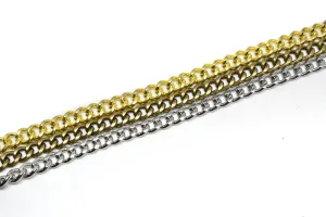 Regular Cut Metal Chain 0.2" (5 mm) - (4 Colors Available) - 1 Yard