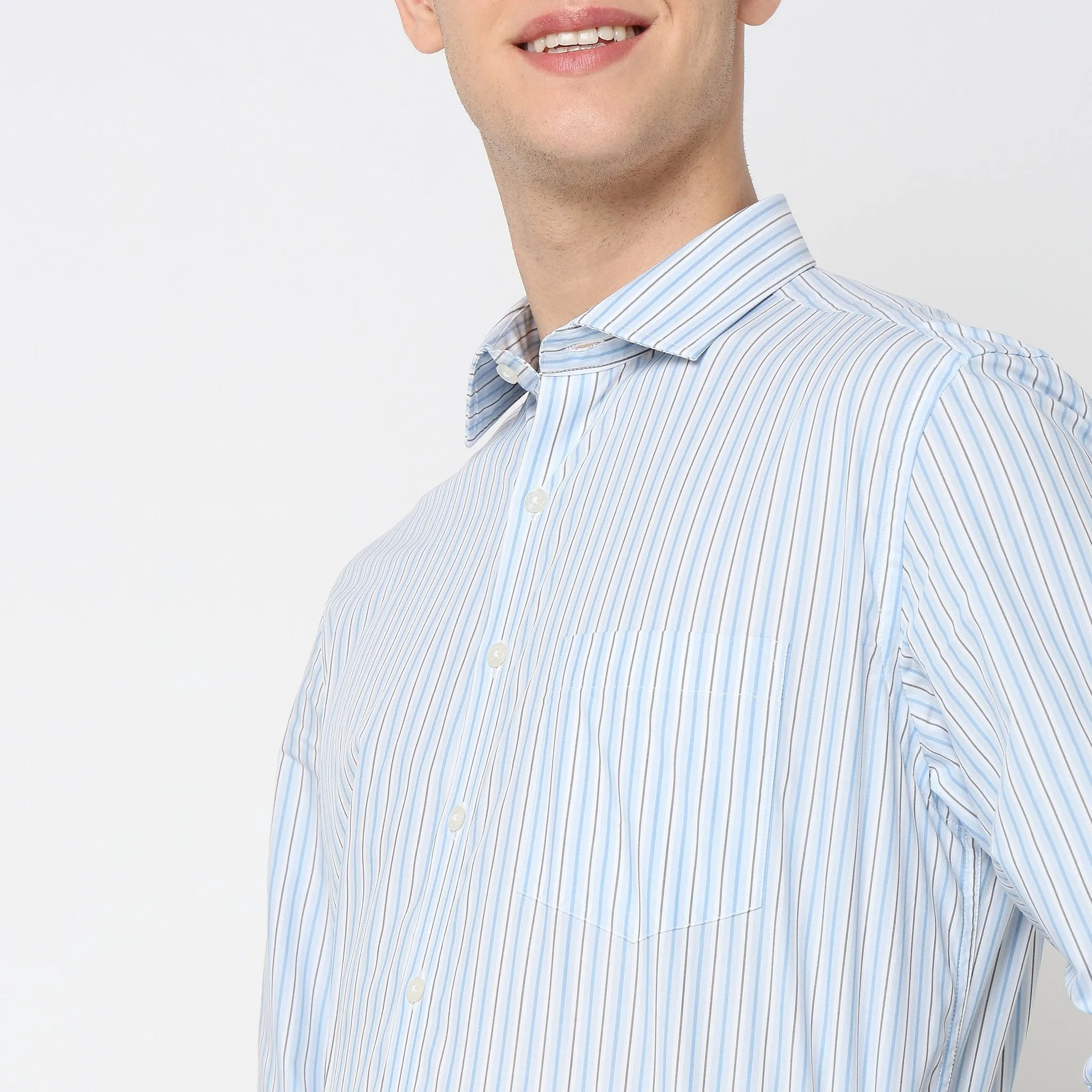 Regular Fit Striped Shirt