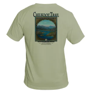 Retro Interpretive Chilkoot Trail Basic Performance T-Shirt