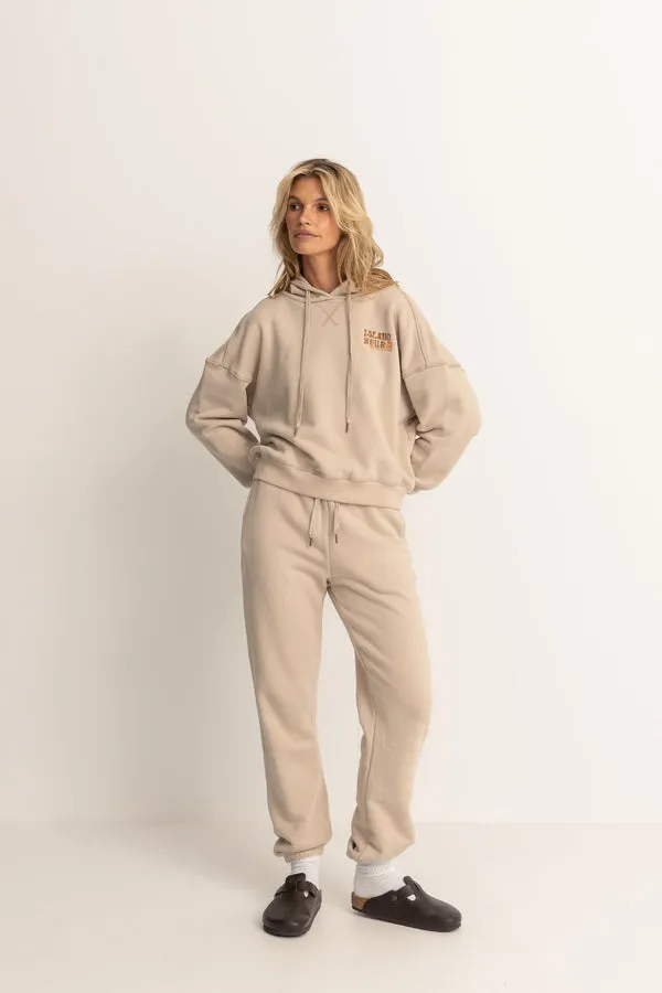 Rhythm Sunny Track Pant - ECRU