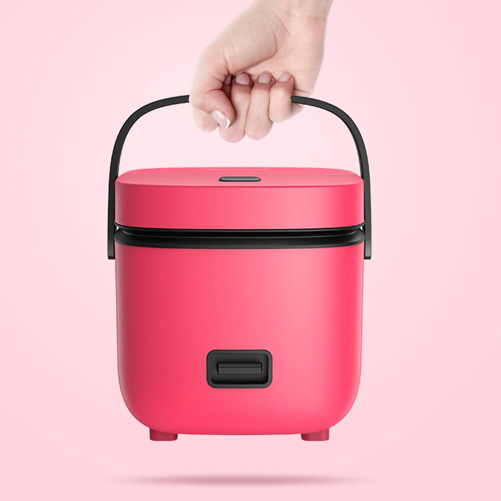 Rice Cooker 1.3 QT One Touch Operation Perfect for Cooking Rice Meat Noodles Soup