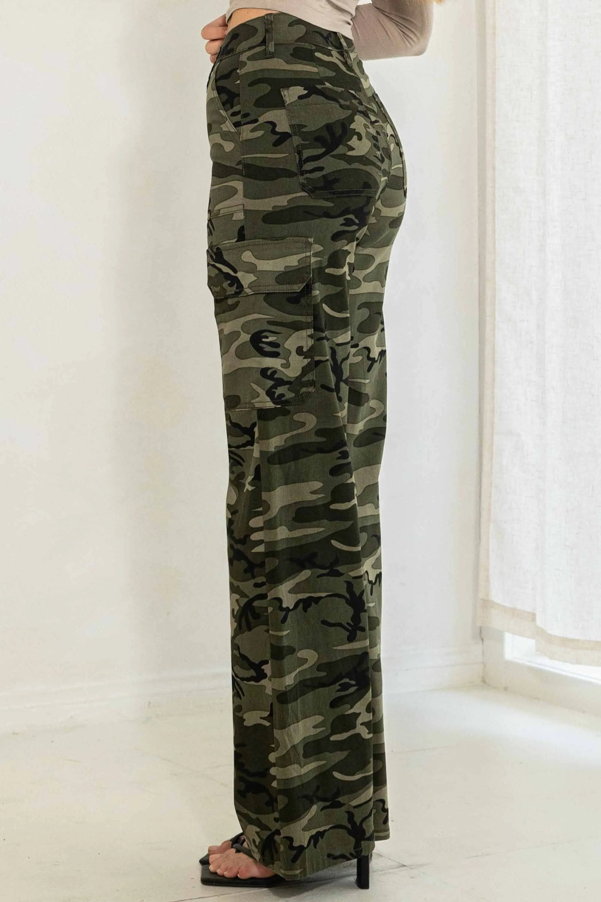 Rich Flex Cargo Wide Jeans