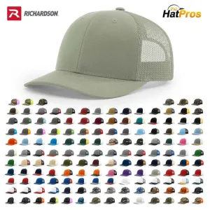 Richardson 112 Classic Trucker Cap - Solid