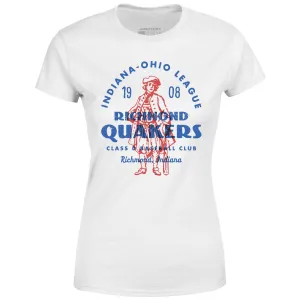 Richmond Quakers - Indiana - Vintage Defunct Baseball Teams - Women's T-Shirt
