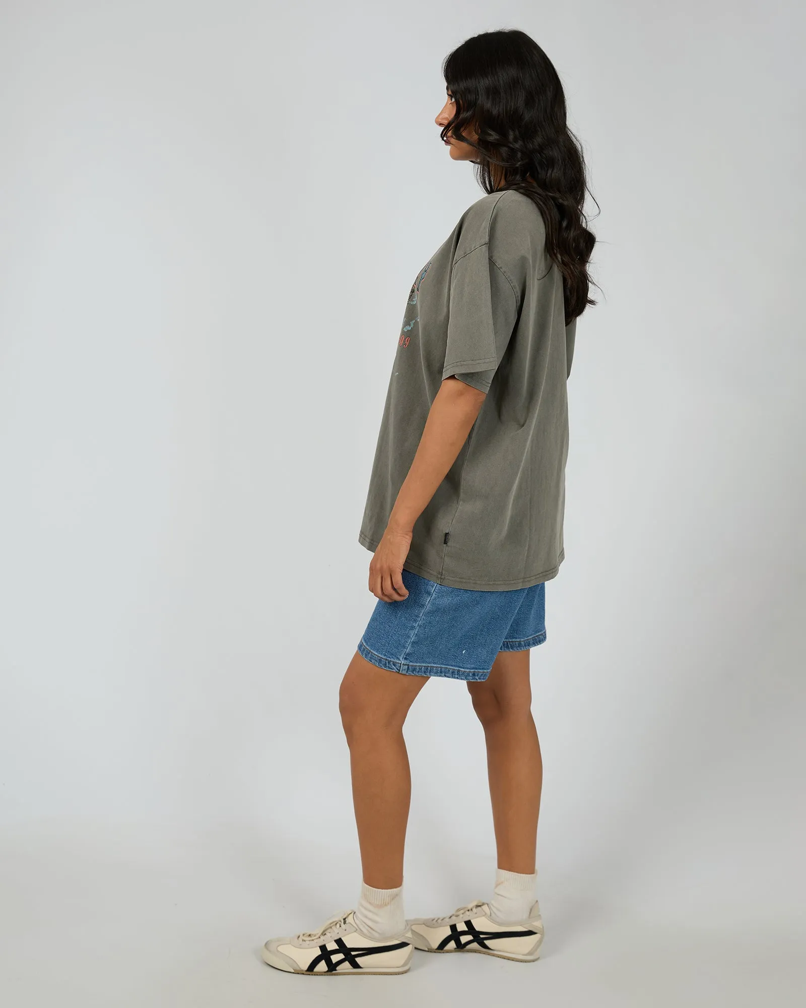 Rider Tee Charcoal