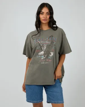 Rider Tee Charcoal