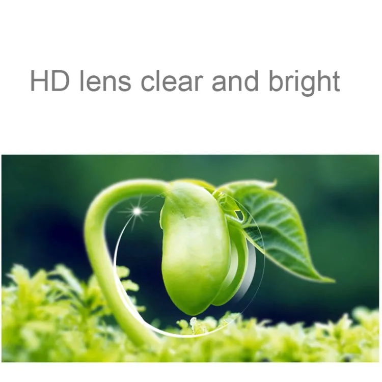 Rimless Anti Blue-ray Blue Film Lenses Presbyopic Glasses,  3.00D(Black)
