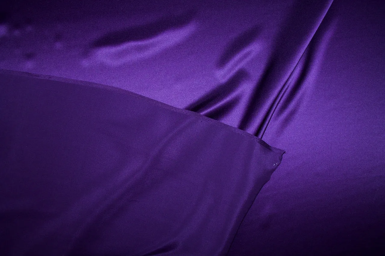R@ndi R@hm 3-Ply Silk Charmeuse - Royal Purple
