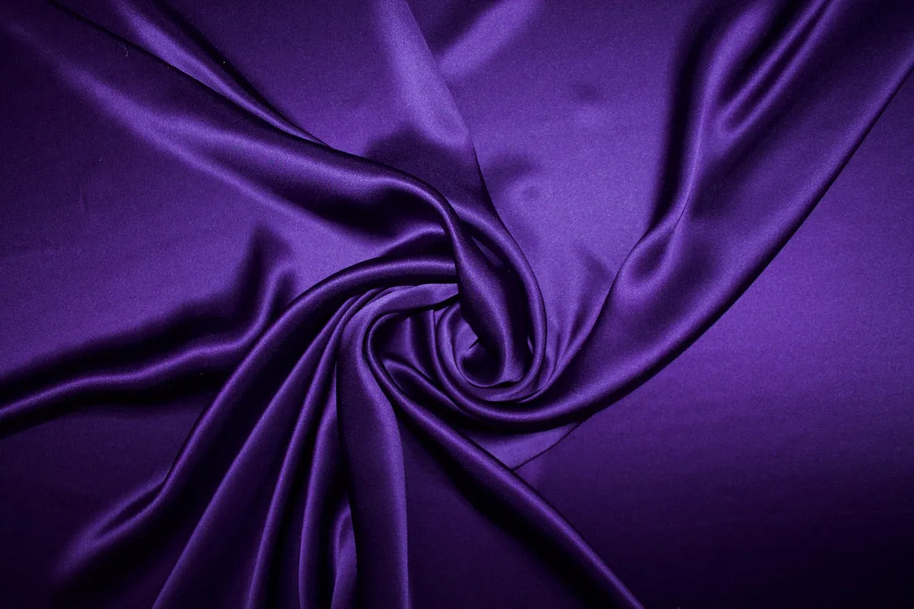 R@ndi R@hm 3-Ply Silk Charmeuse - Royal Purple