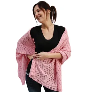 Rochelle Shawl Pattern - Cotton Fine