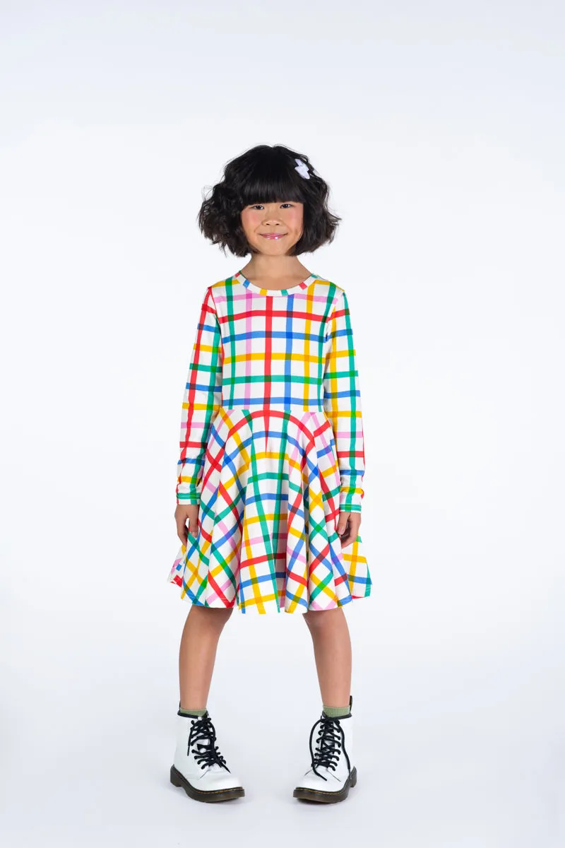 Rock Your Baby - CHECK IT OUT WAISTED DRESS