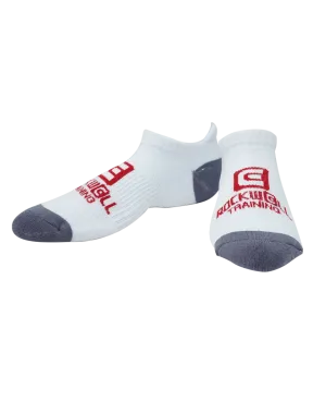Rockwell Training White Ankle Socks