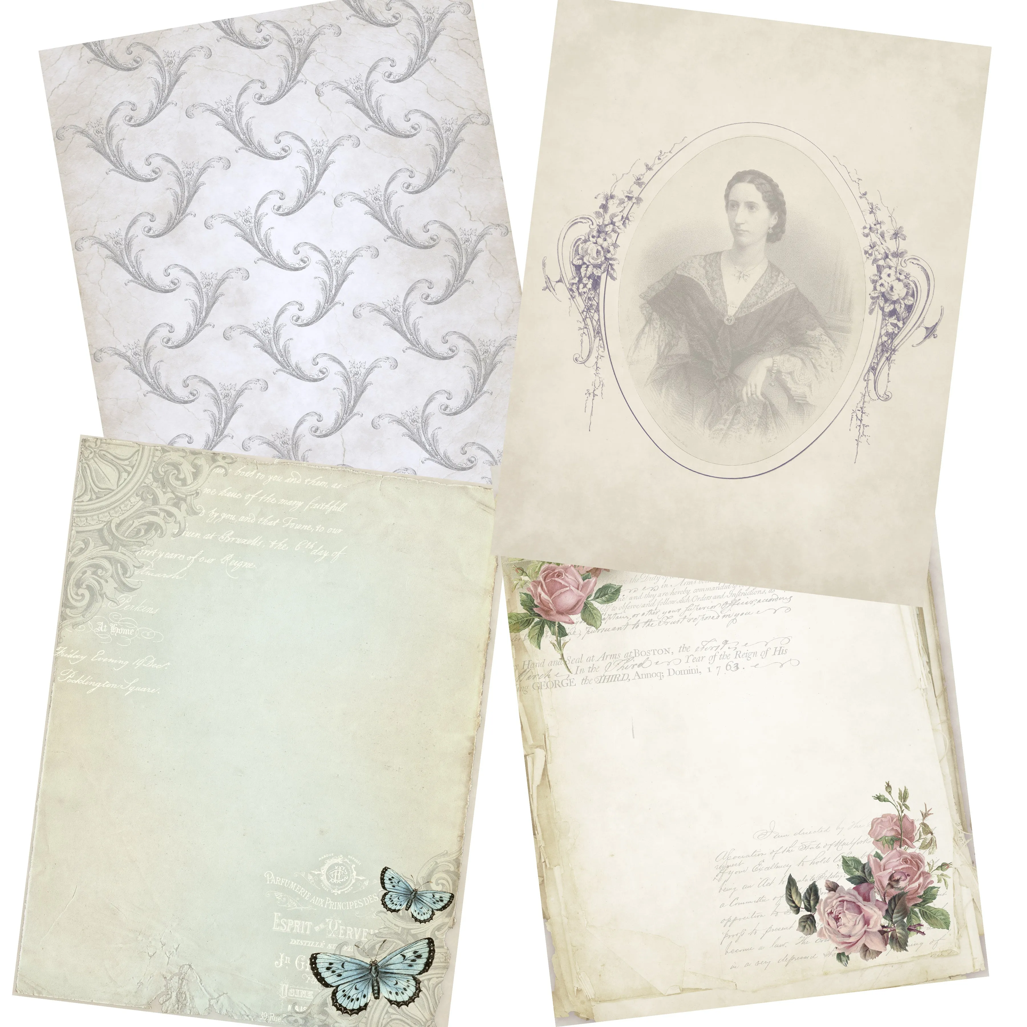 Romantic Paper Pack - 7327
