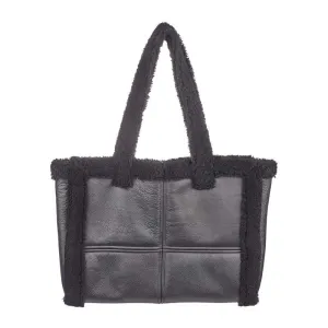 Rosaline Doubleface Sheepskin Shopper Bag