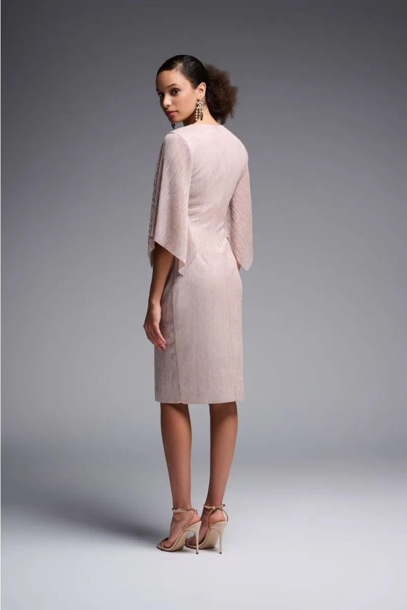 Rose Shimmer Dress - JOSEPH RIBKOFF 231715