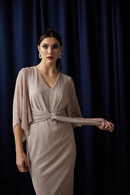 Rose Shimmer Dress - JOSEPH RIBKOFF 231715