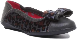 Ruby Shoo Amber In Grey