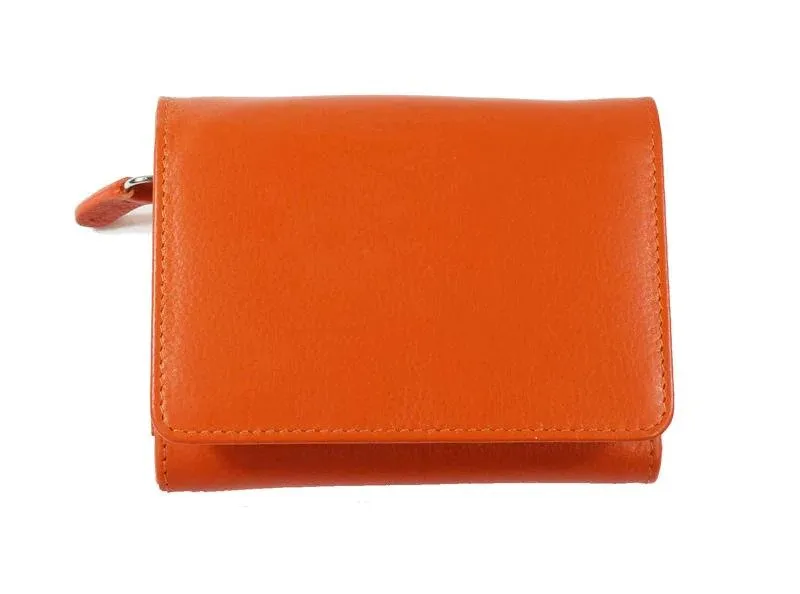 Rugged Hide - Ruby soft leather wallet
