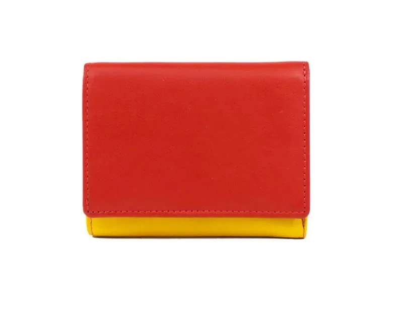 Rugged Hide - Ruby soft leather wallet
