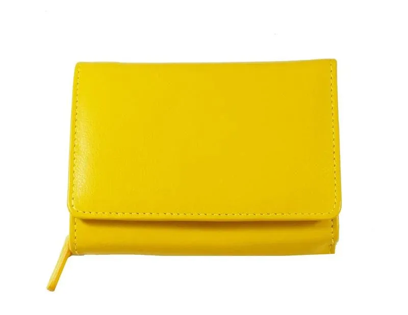 Rugged Hide - Ruby soft leather wallet