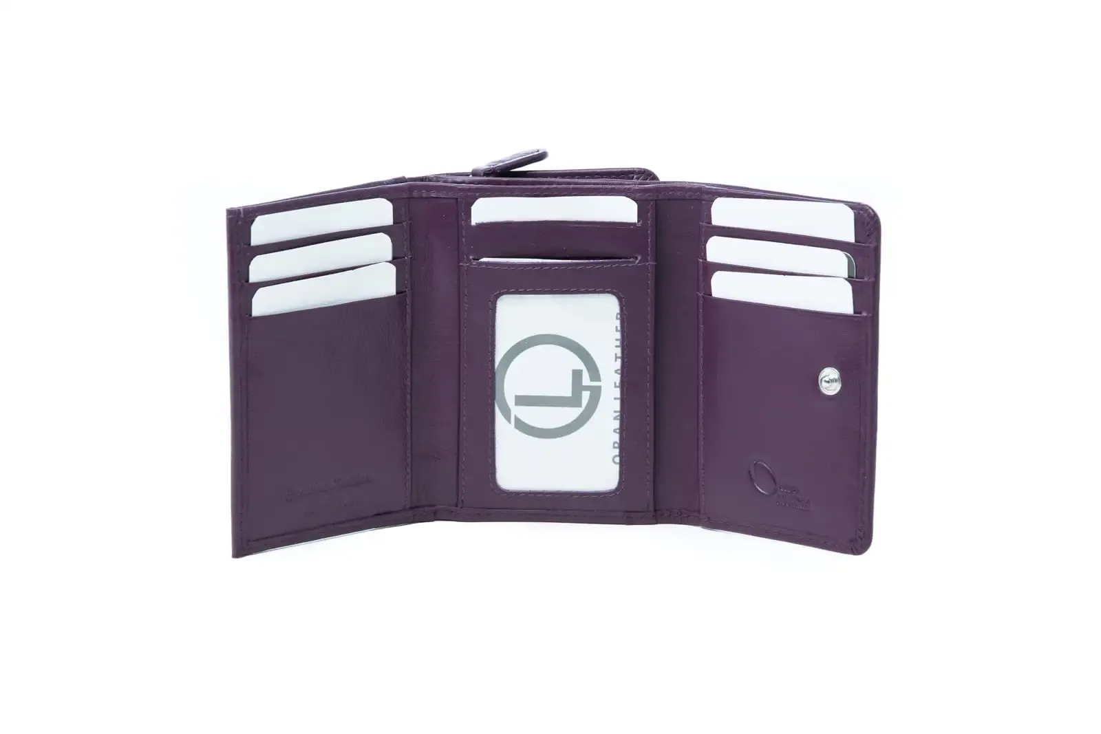 Rugged Hide - Ruby soft leather wallet