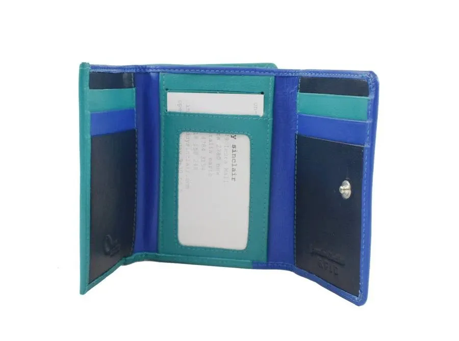 Rugged Hide - Ruby soft leather wallet