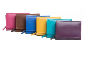 Rugged Hide - Ruby soft leather wallet