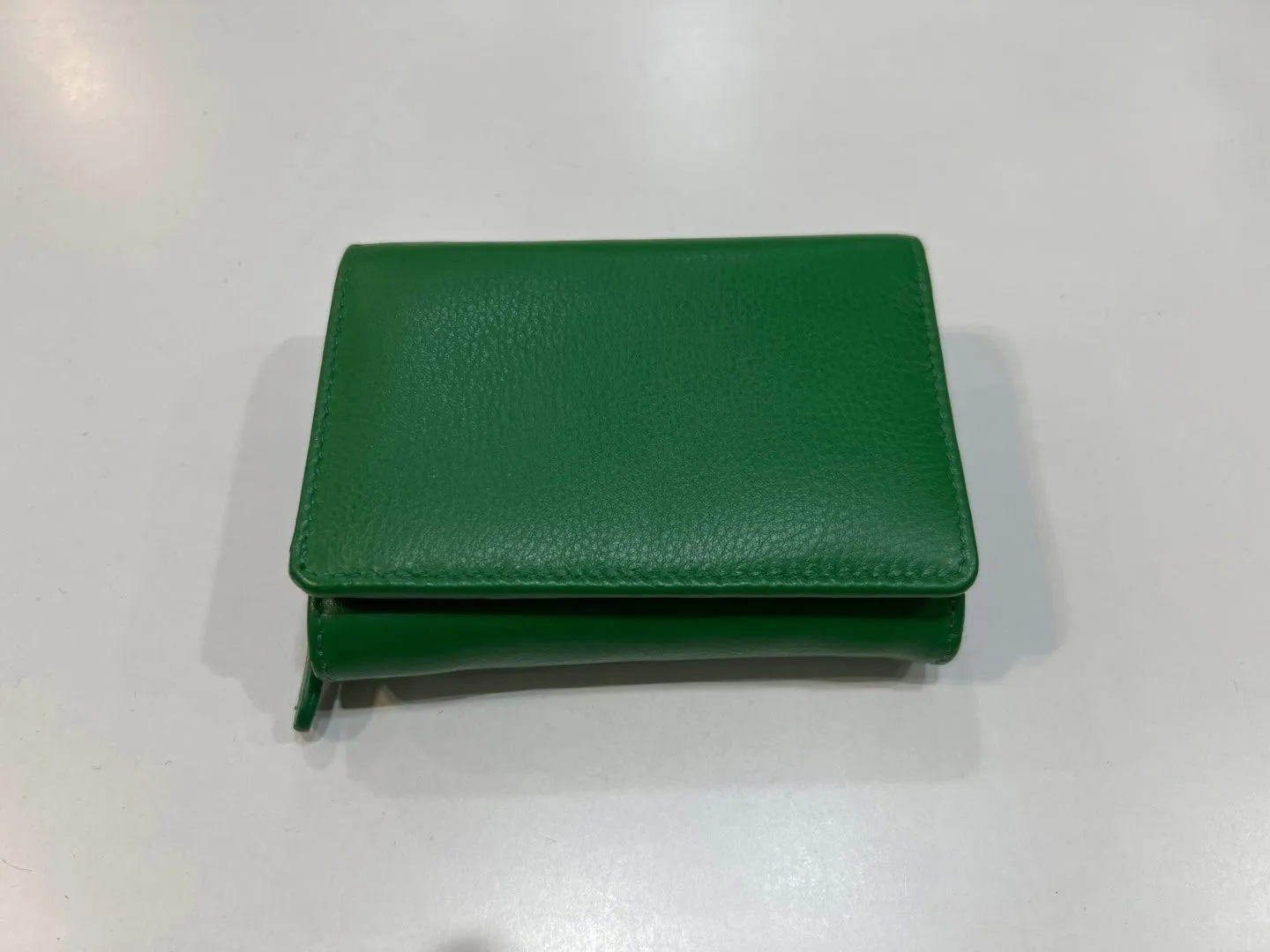 Rugged Hide - Ruby soft leather wallet