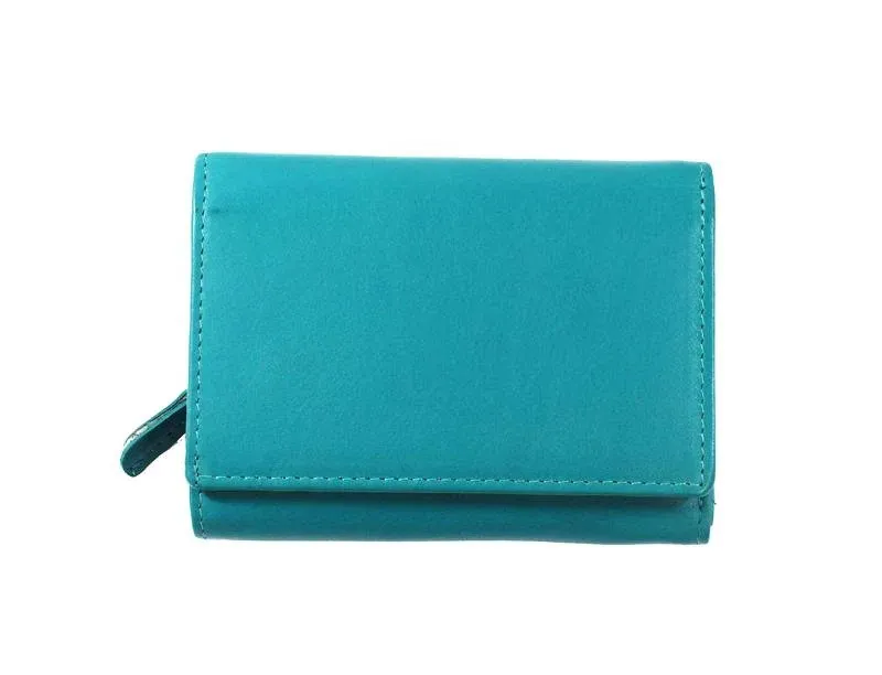 Rugged Hide - Ruby soft leather wallet