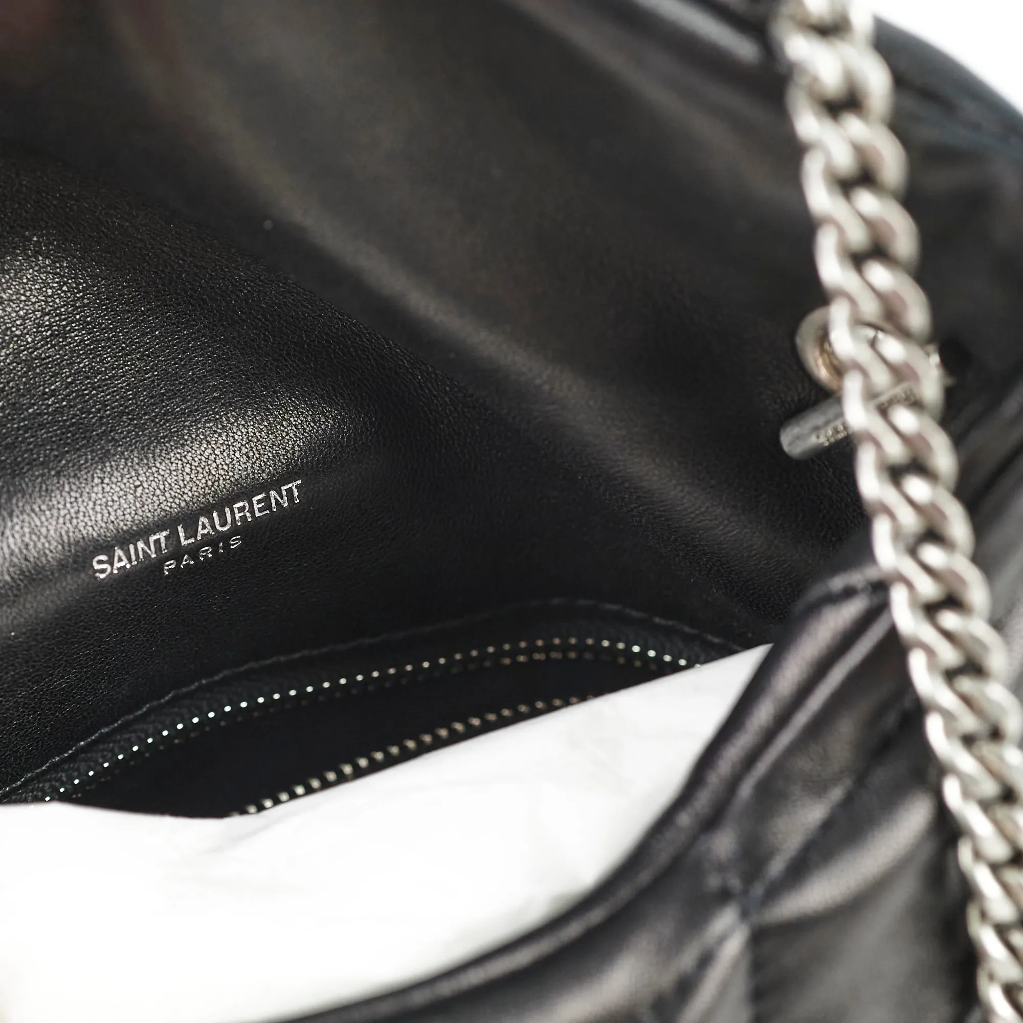 Saint Laurent Toy Puffer Bag Black