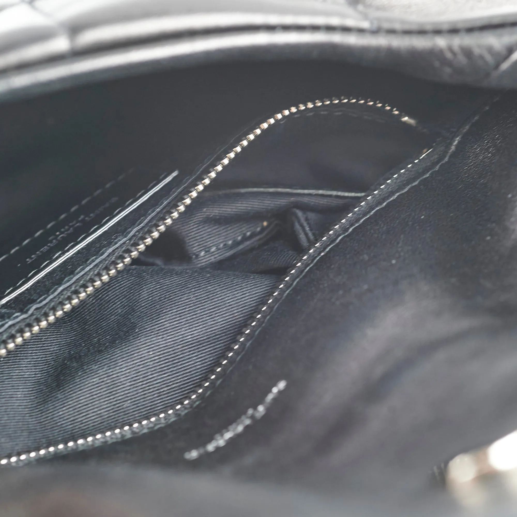 Saint Laurent Toy Puffer Bag Black