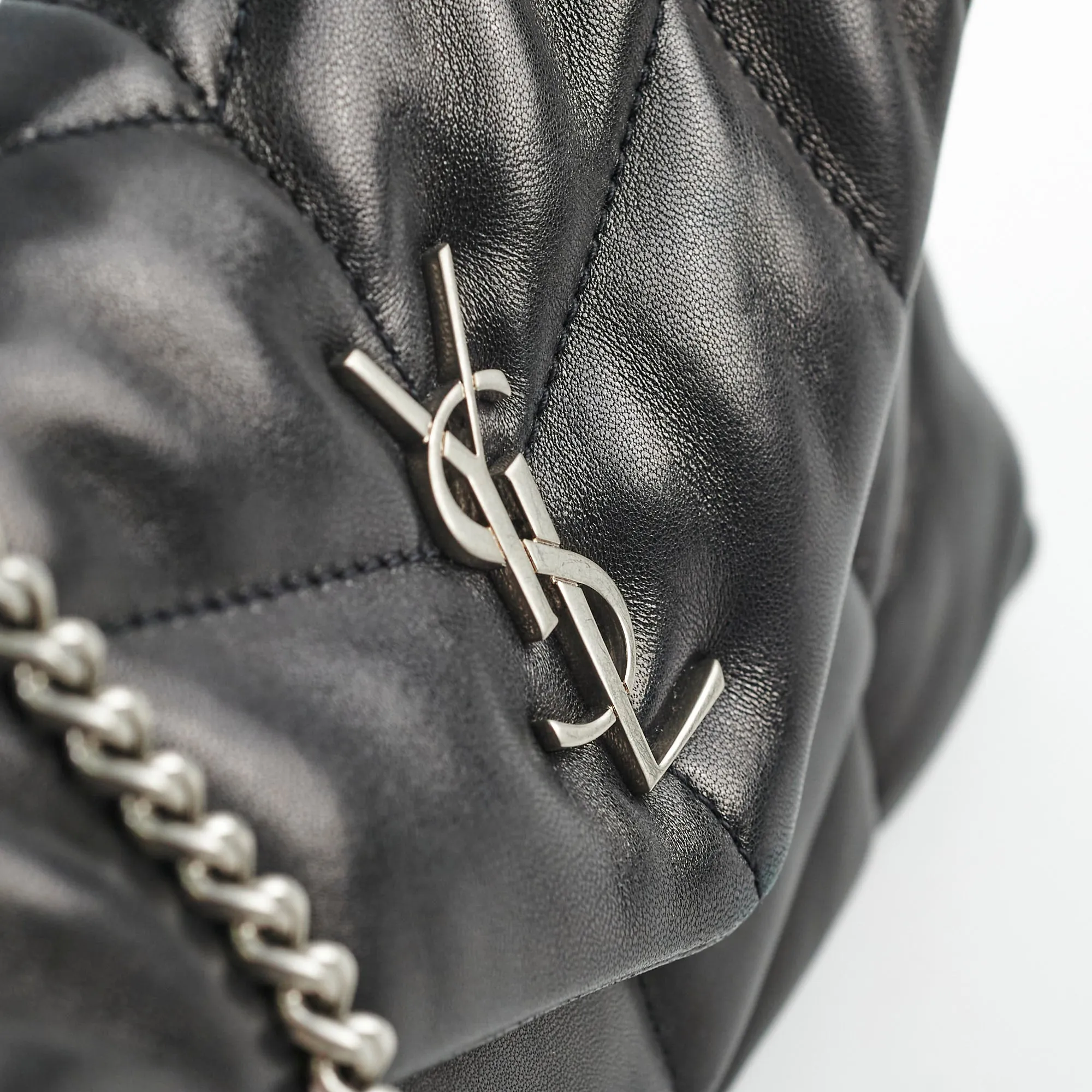 Saint Laurent Toy Puffer Bag Black
