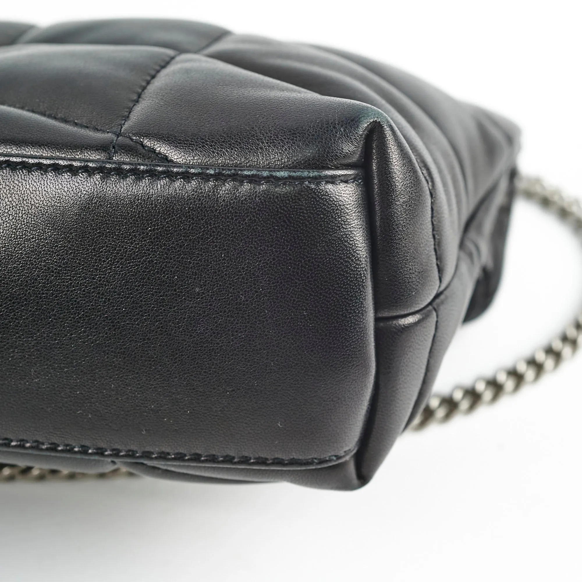 Saint Laurent Toy Puffer Bag Black