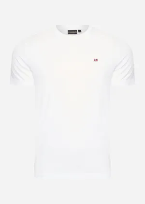 Salis ss sum t-shirt - bright white