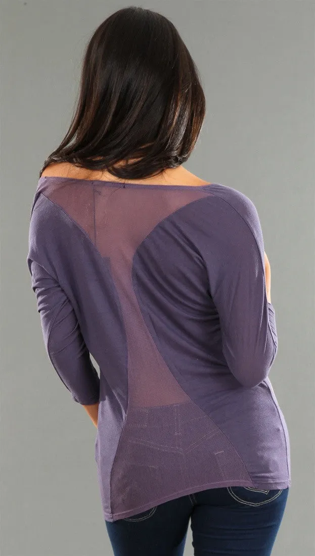 Salvage Sundance II Top in Purple