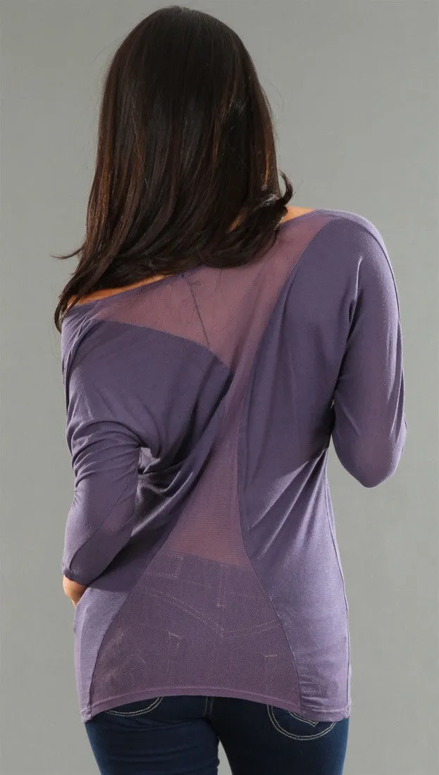Salvage Sundance II Top in Purple