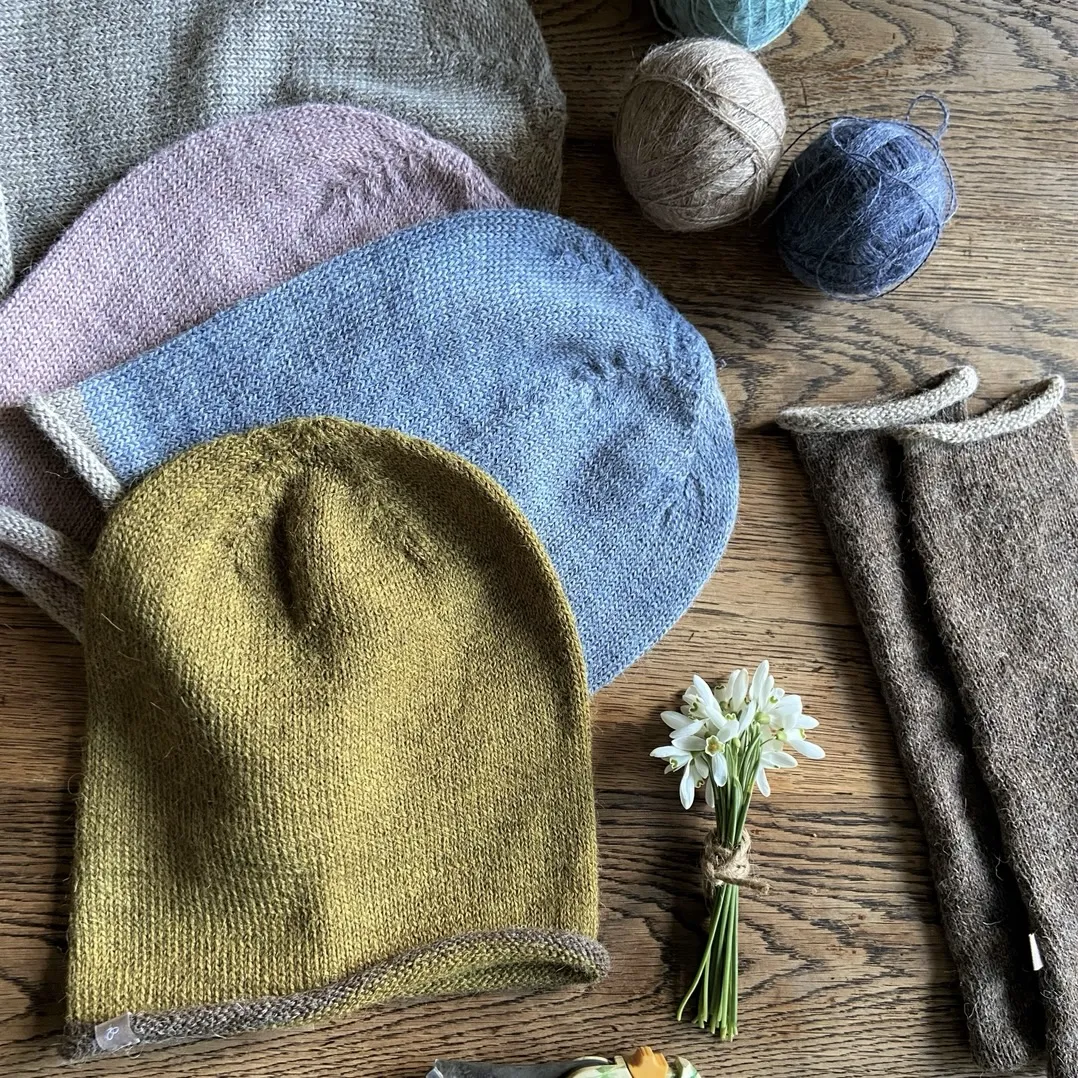 Samantha Holmes Jersey Knit Alpaca Hat