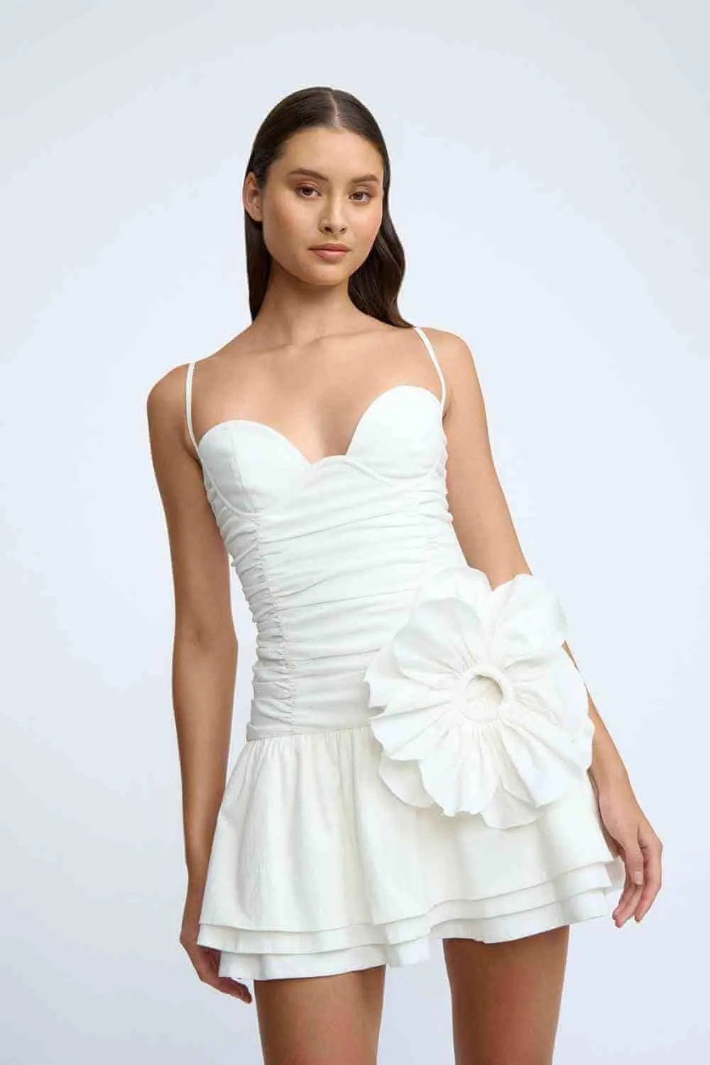 Samantha Ruffle Mini Dress