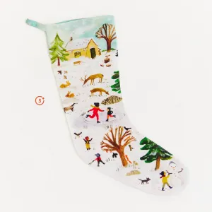 Sarah's Silks - Snowy Day Stocking