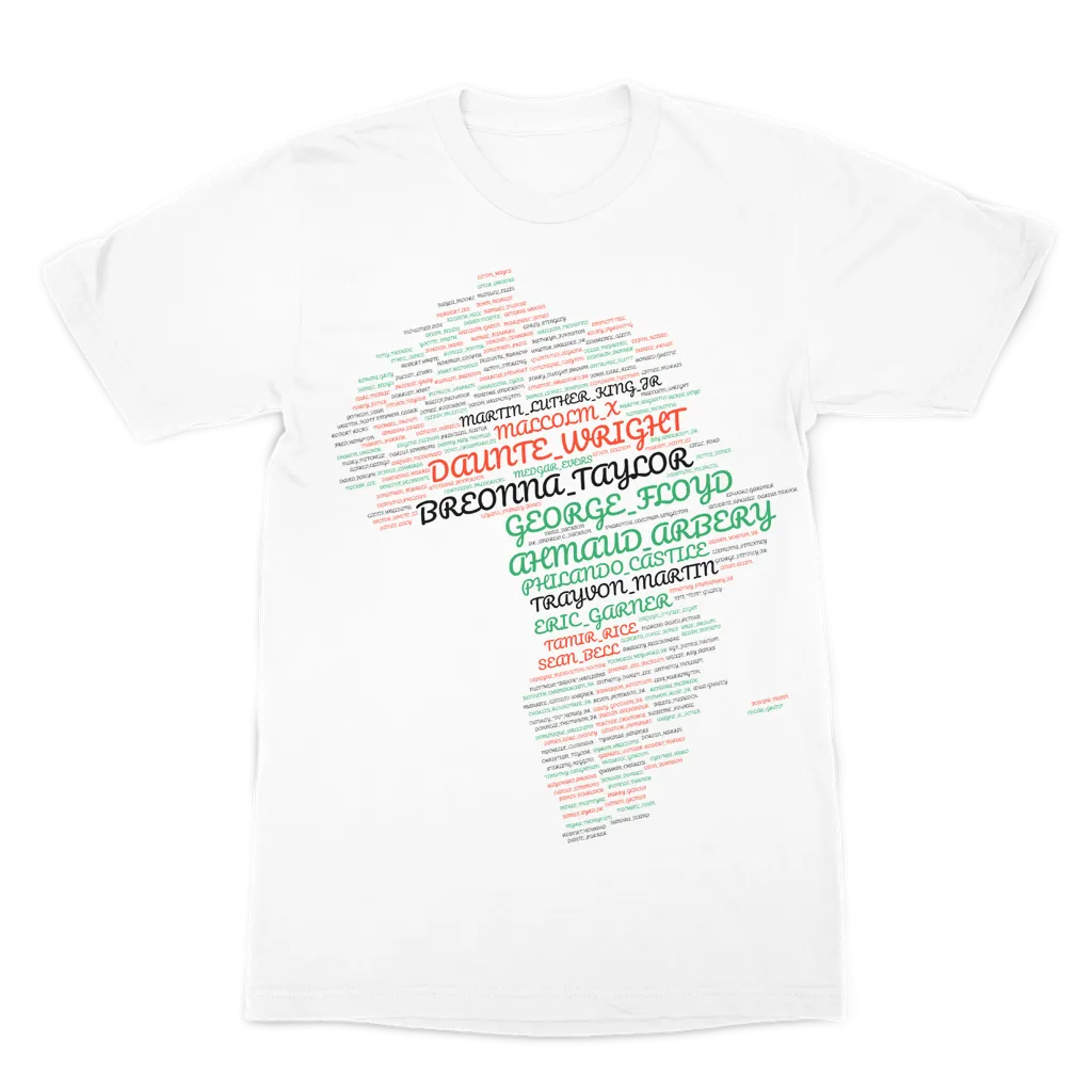Say Their Names! Premium Sublimation Adult T-Shirt
