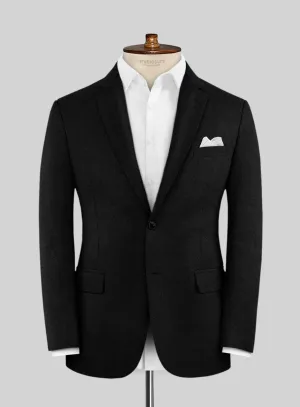 Scabal Sapphire Black Wool Jacket