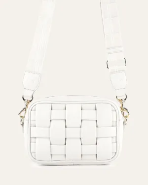 SCARLETT CROSS BODY BAG OFF WHITE LEATHER