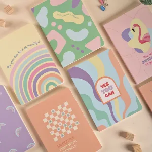 Scholar A6 Be Your Own Kind of Beautiful Diary - Unruled (Pack of 1)