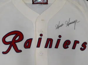 Seattle Mariners Goose Gossage Autographed Cream Ebbets Field Flannels Jersey June 11, 1994 Ebbets Field Turn Back The Clock Beckett BAS QR #BH26885