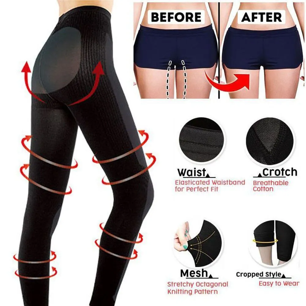 shaper control Pants Sculpting Sleep Leg Shaper Panties Legging Socks Women Body Shaper Pants d90424