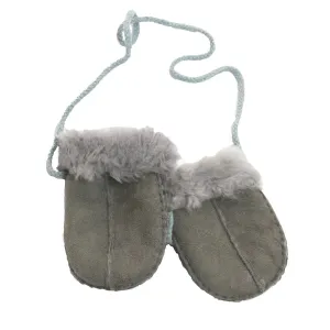 Sheepskin Baby Puddy Mitten - Grey
