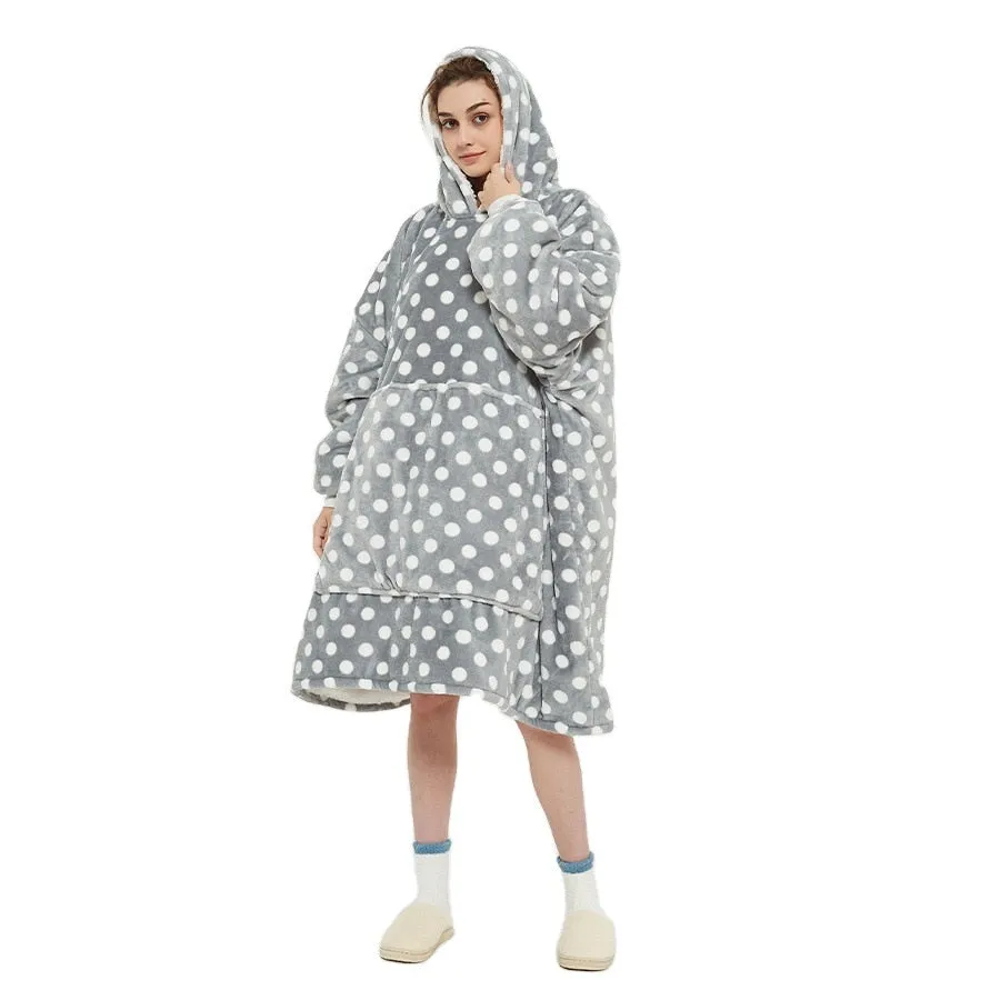Shoppu Kawaii Snuddie Cloak Blanket Hoodie
